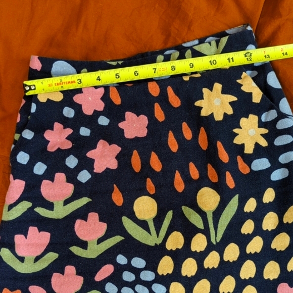 Princess Highway Floral Navy Miniskirt - Picture 7 of 10